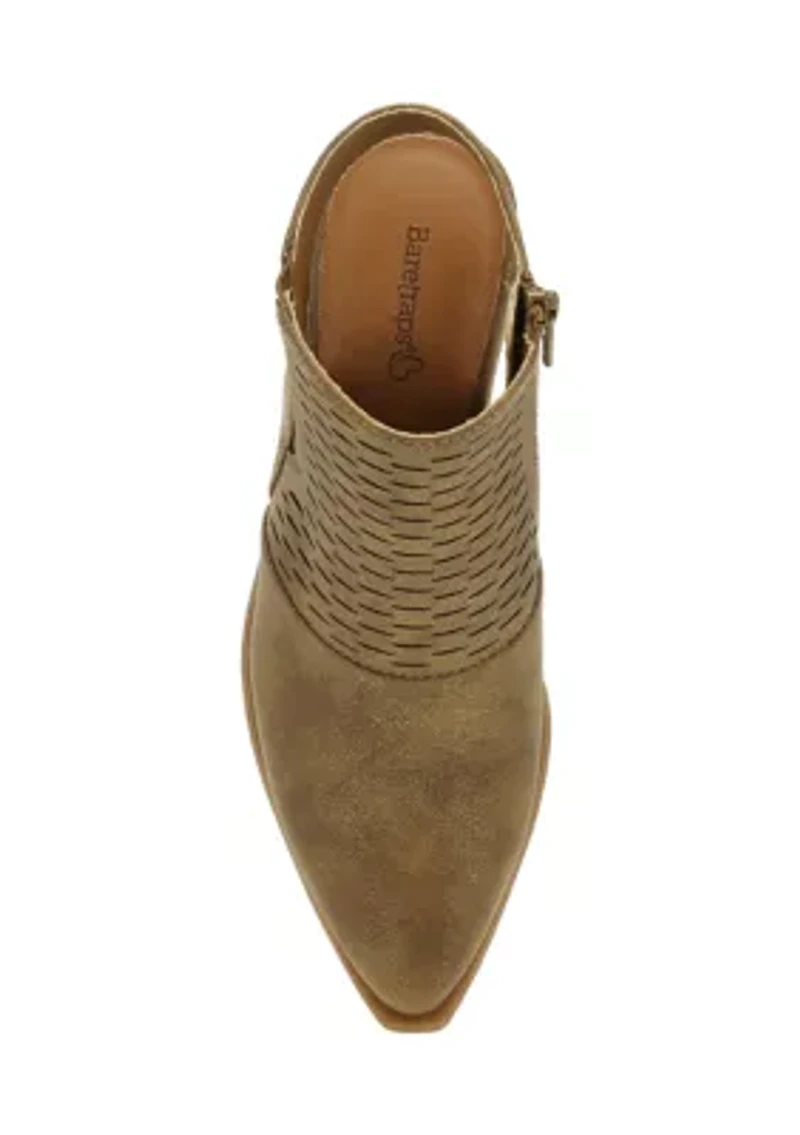 Yangley Open Back Booties
