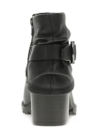Deborah Block Heel Bootie