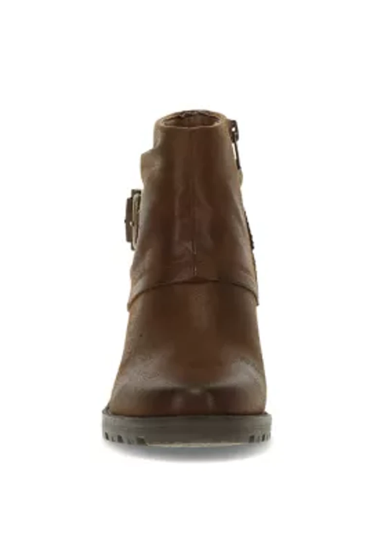 Deborah Block Heel Bootie