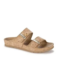 Wisteria Cork Sandals