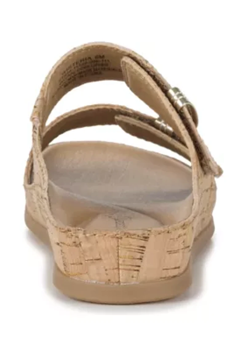 Wisteria Cork Sandals