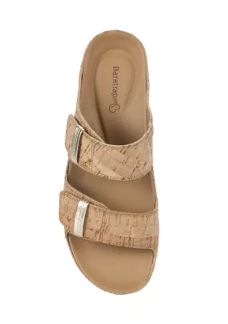 Wisteria Cork Sandals