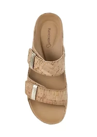 Wisteria Cork Sandals