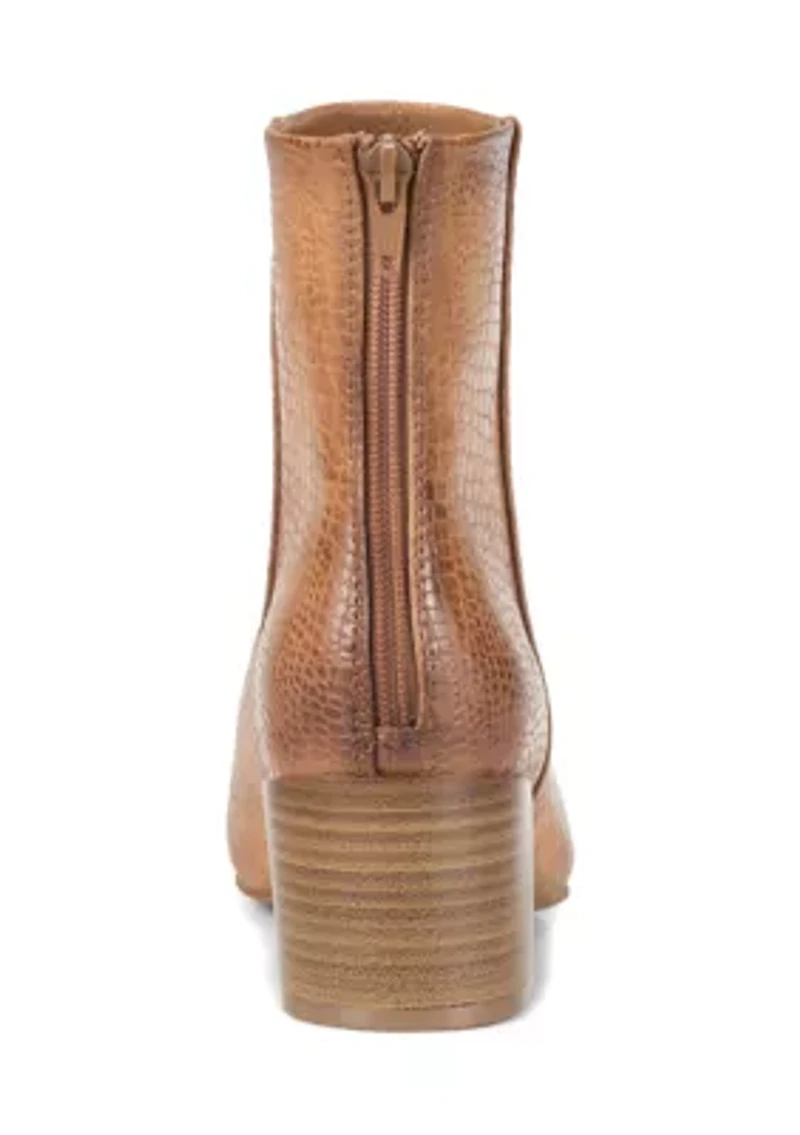 Emilie Block Heel Booties