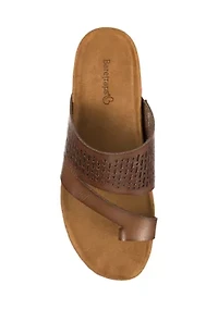 Juny Toe Ring Wedge Sandals