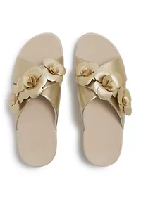 Lulu Flower Cross Slides