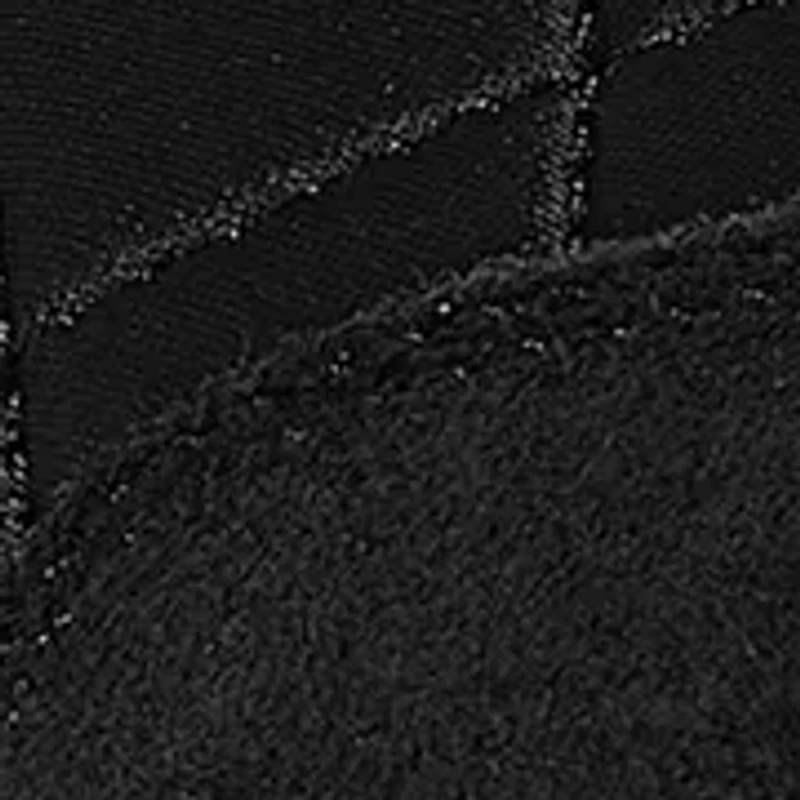 F-Mode Flow Crystal-strap Quilted Mary Janes