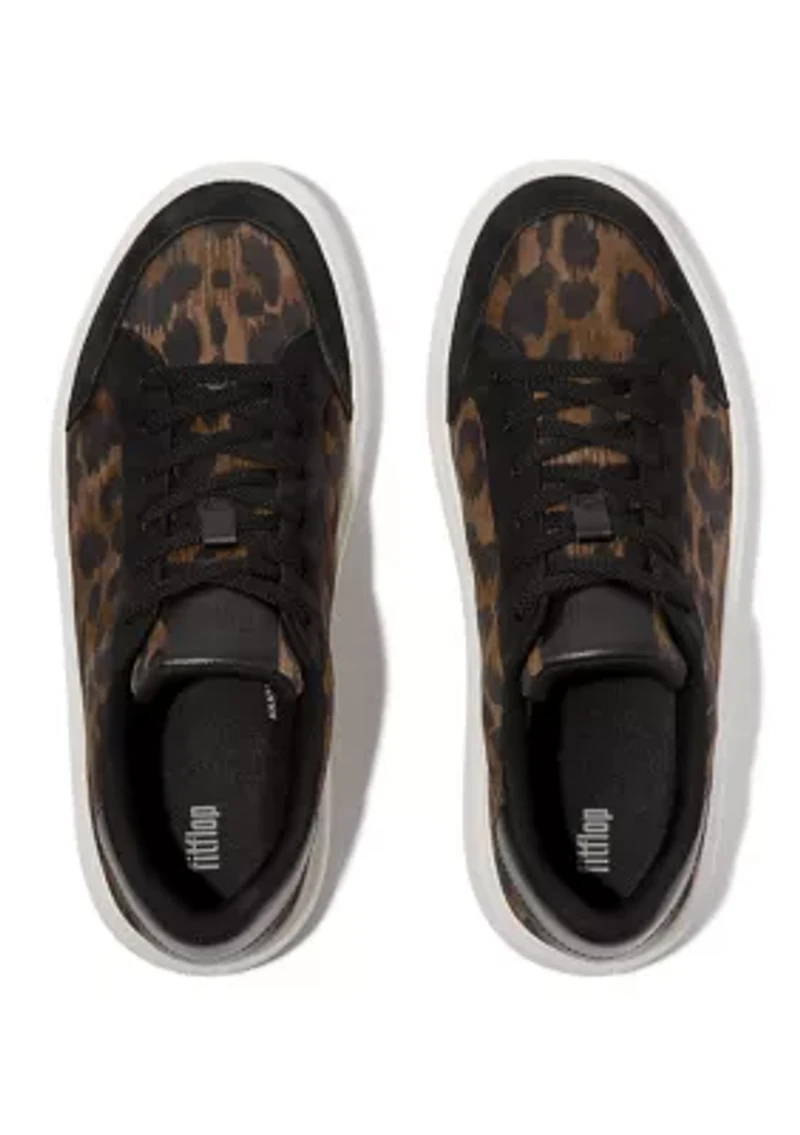 Leopard Suede Sneakers