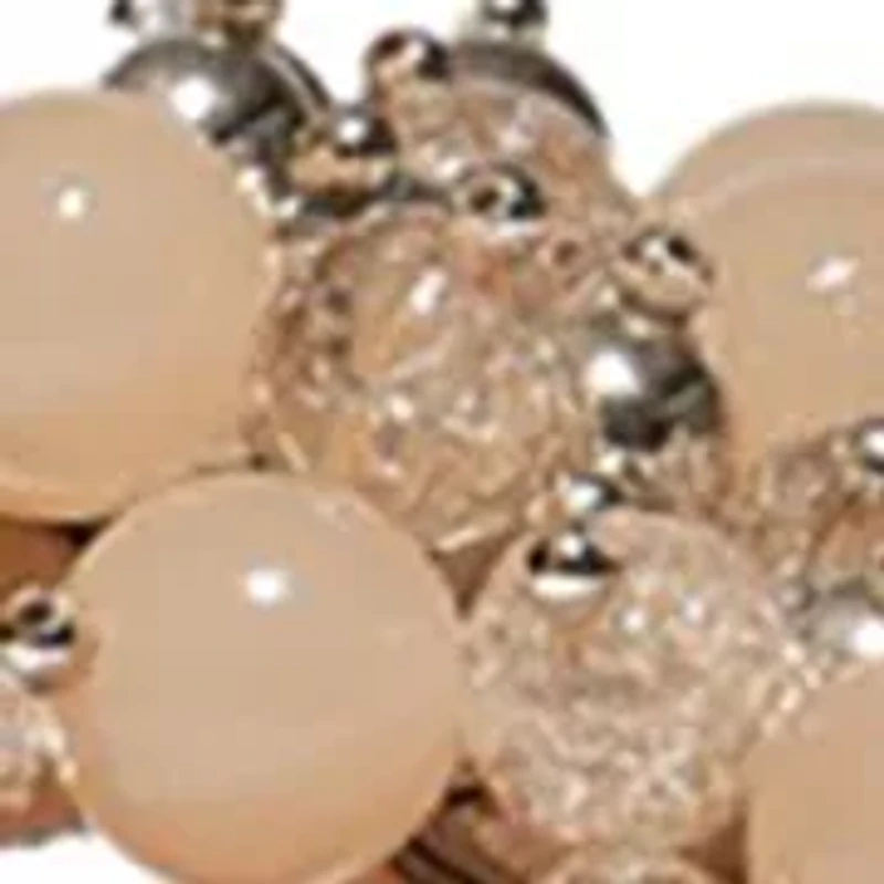 Fino Bauble-Bead Toe-Post Sandals