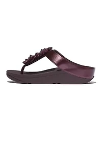 Fino Bauble-Bead Toe-Post Sandals