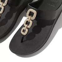 Fino Crystal Chain Sandals