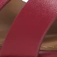 PLATFFORMS ESPADRILLE LEATHER FISHERMAN WEDGE SANDALS