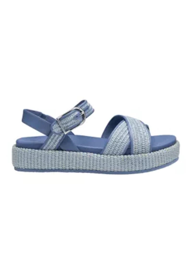 Carli Cross-Band Sandals
