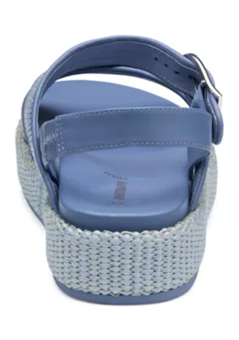 Carli Cross-Band Sandals
