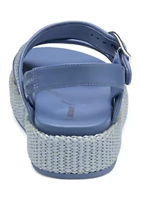 Carli Cross-Band Sandals