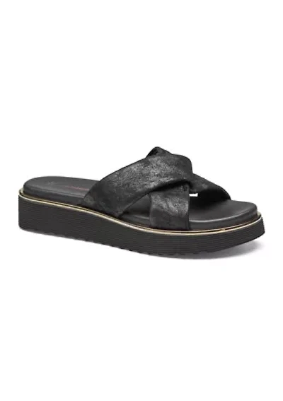Mitzi Knotted Slide Sandals
