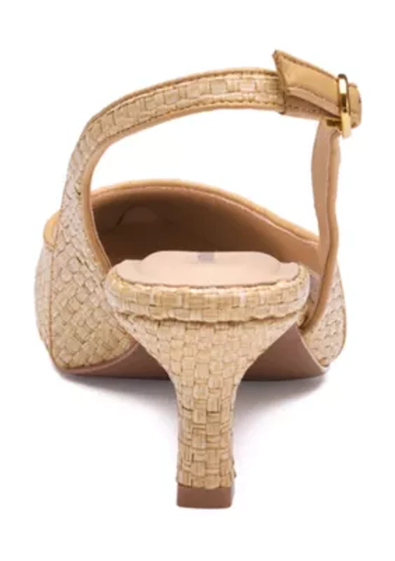 Lindsey Slingback Heels