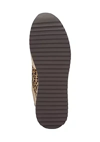 Gracie Color-Block Lace-Up Sneakers