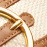 Mallory Double Buckle Wedge Sandals