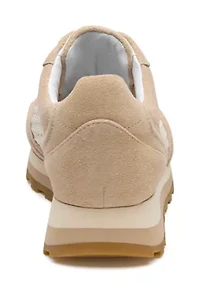 Piper Crochet Lace-Up Sneakers