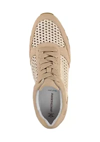 Piper Crochet Lace-Up Sneakers