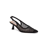Linda, Dressy Mesh Slingback