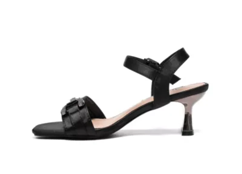 Sandra, Rhineston Buckle Sandal