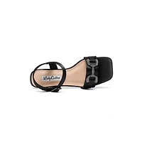 Sandra, Rhineston Buckle Sandal