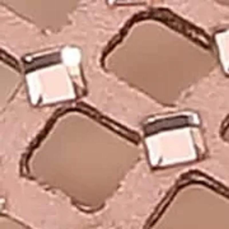 Garden, Birdcaged Rhinestones Metal Heel Slide