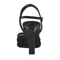 Gala, Mesh Satin Ankle Strap Pump