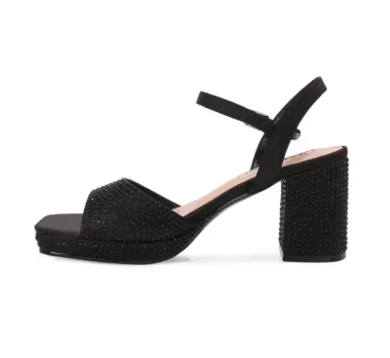 Judy, Rhinestone Platform Sandal