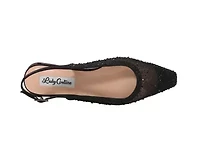 Kara, Rhinestone Mesh Flat