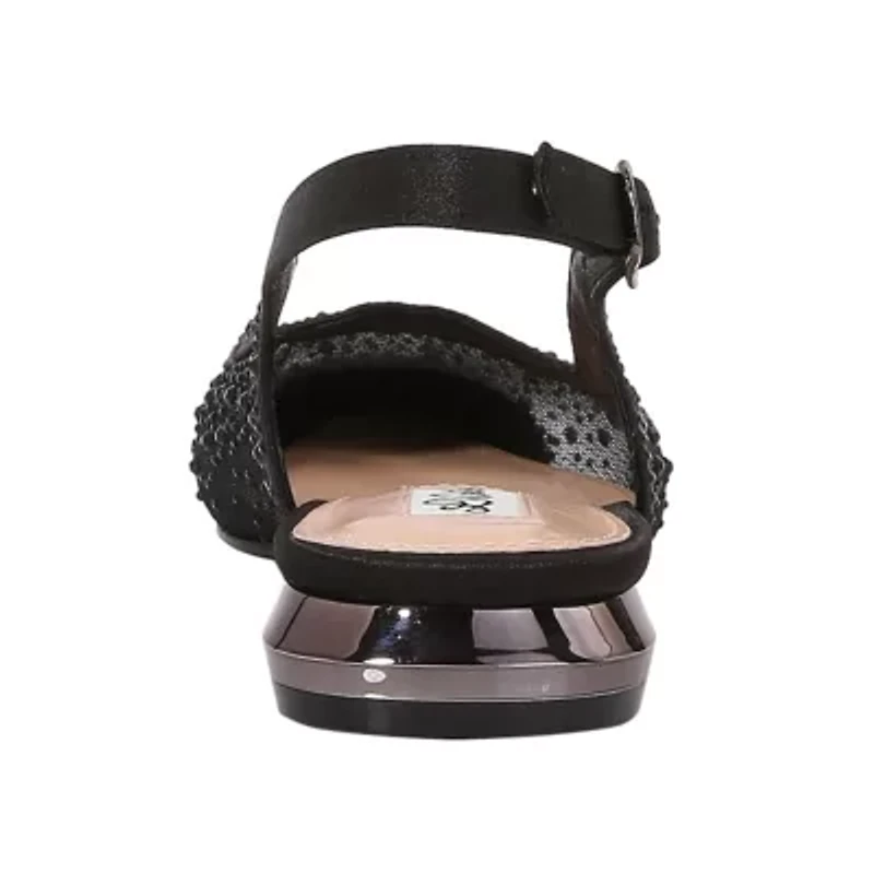 Kara, Rhinestone Mesh Flat