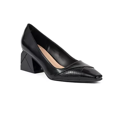 Sandy, Multi-Color Patchwork Pump