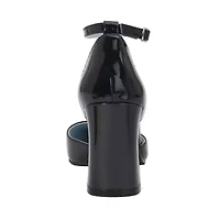 Megan, Block Heel Two Piece Pump