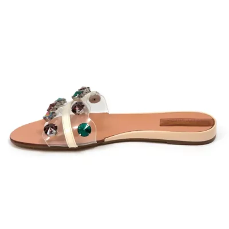 Bora Bora, Lucite Flat Sandal