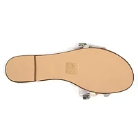 Bora Bora, Lucite Flat Sandal