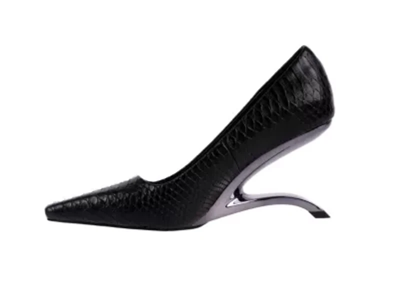 Intense, Architectural Metal Heel Pump