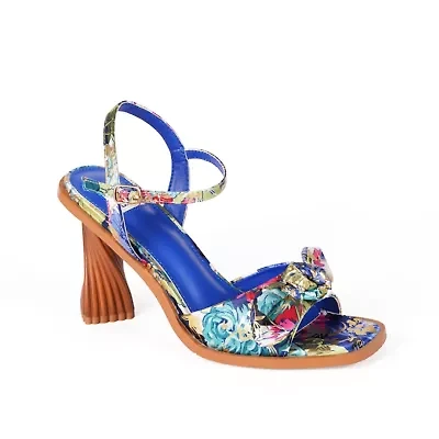 Nora, Knotted Twisted Heel Sandal