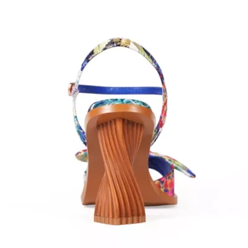 Nora, Knotted Twisted Heel Sandal