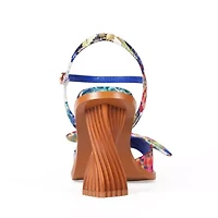 Nora, Knotted Twisted Heel Sandal