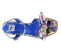Nora, Knotted Twisted Heel Sandal
