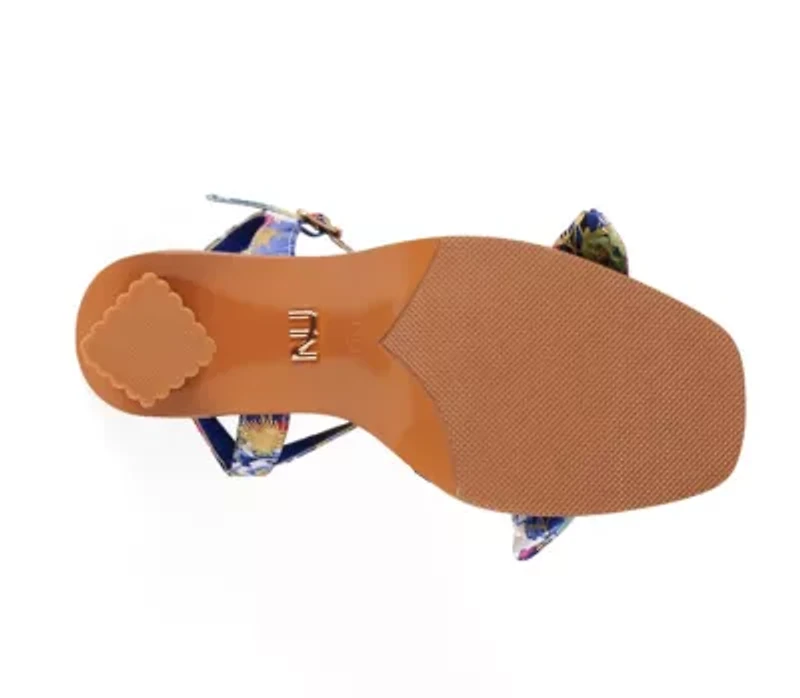 Nora, Knotted Twisted Heel Sandal