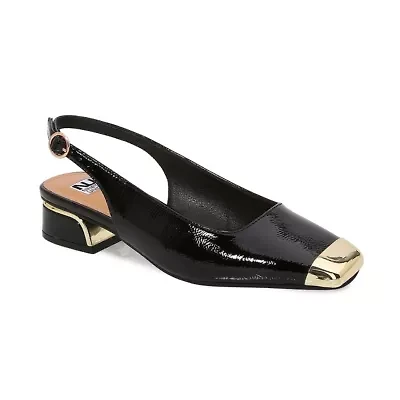Empress, Low Metal Frame Heel Slingback