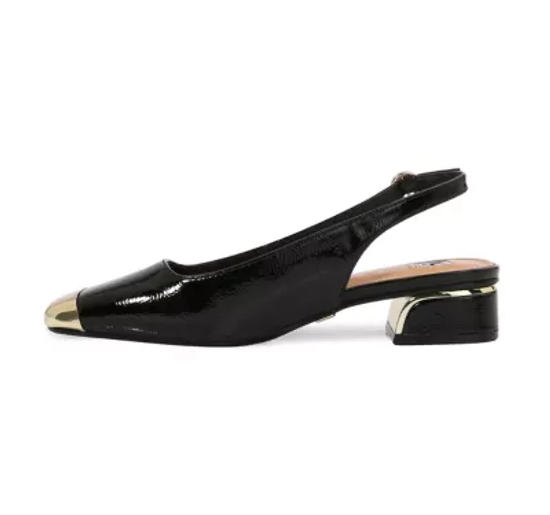 Empress, Low Metal Frame Heel Slingback