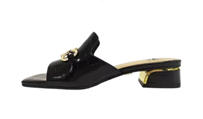 Expo, Open Toe, Metal Trim Heel Slide