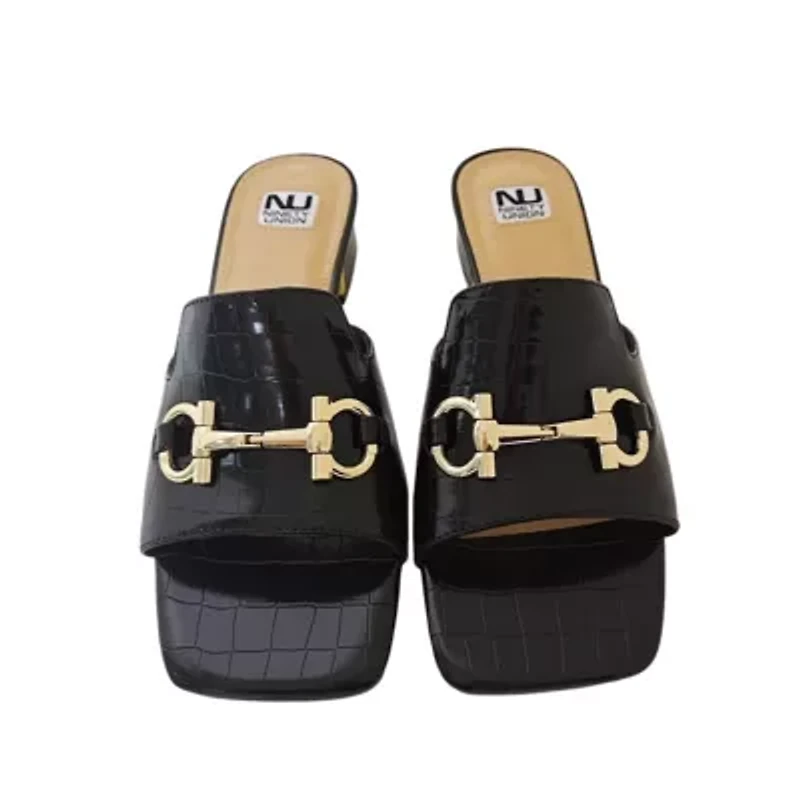 Expo, Open Toe, Metal Trim Heel Slide