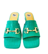 Expo, Open Toe, Metal Trim Heel Slide