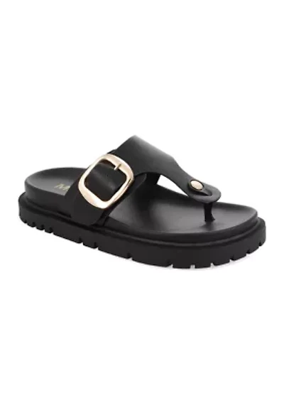 Geri Buckle Sandals