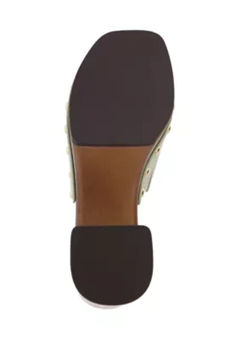 Emmerie Heeled Slide Sandals